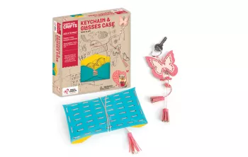 Set creativ - Breloc si etui ochelari