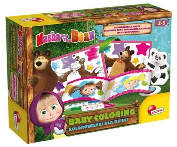Set de colorat - Masha si ursul