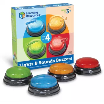 Sonerii cu lumini si sunete pentru raspuns - set 4 buc