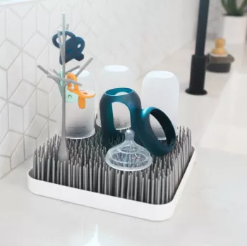 Suport pentru uscat accesorii bebelus, GRASS - Gri - Boon
