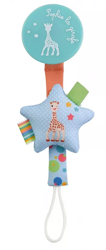 Suport pentru suzeta - Star - Girafa Sophie - Sophie la Girafe