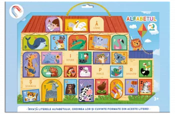 Tablita magnetica cu alfabetul ( limba romana)