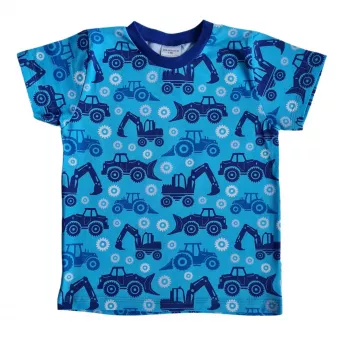 Tricou cu maneca scurta - Escavatoare