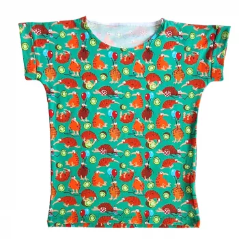 Tricou cu maneca scurta - Kiwi