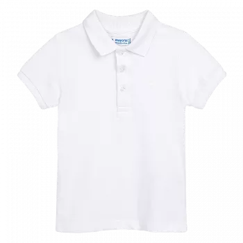 Tricou polo clasic cu maneca scurta - Alb  - Mayoral 