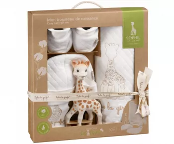 Set cadou - Trusou nou-nascut So Pure - Sophie la Girafe