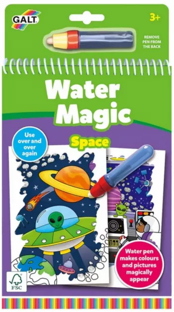 Water magic: Carte de colorat Spatiul cosmic