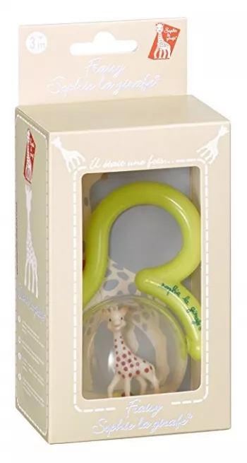 Zornaitoare Fraisy in cutie cadou - Sophie la Girafe