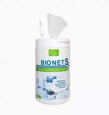 BIONET S SERVETELE DEZINFECTANTE PT.SUPRAFETE 150 BC/CUT