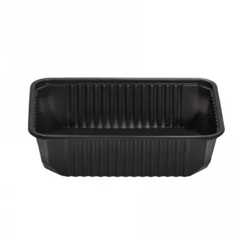 CASEROLA EUROBOX NEAGRA PP 750 ML 50 BUC