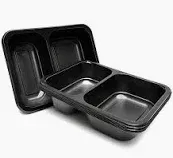 CASEROLA TERMO 187X137XH36 CM 2 COMPARTIMENTE 50 BUC SET