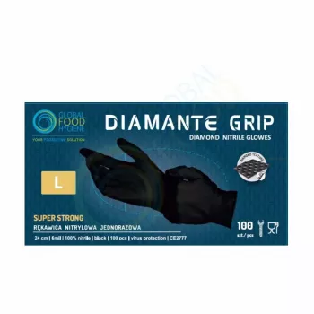 DIAMANTE MANUSI GOGRIP NEGRE 100 BUC/SET L