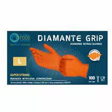 DIAMANTE MANUSI GOGRIP PORTOCALIU 100 BUC/SET L