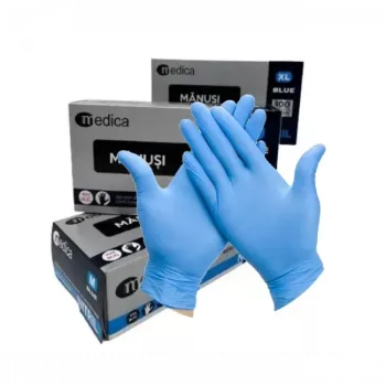 DIAMANTE MANUSI NITRIL  ALBASTRE 100/ SET L
