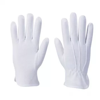 MANUSI ALBE OSPATARI MICRODOT 12 perechi/SET marimea M