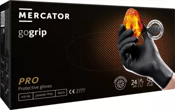 MERCATOR MANUSI GOGRIP NEGRE 50 BUC/SET M