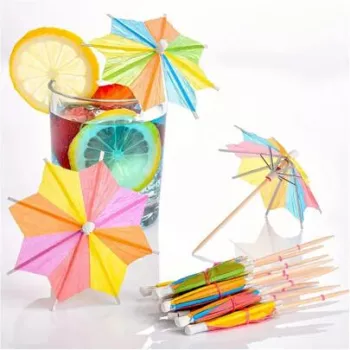ORNAMENT UMBRELUTE COLORATE 144 BUC/SET