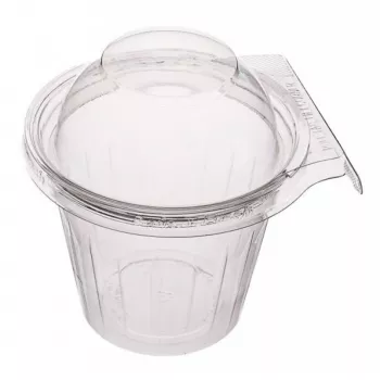 PAHAR PET 350 ML CU CAPAC DOME 360 BUC/SET