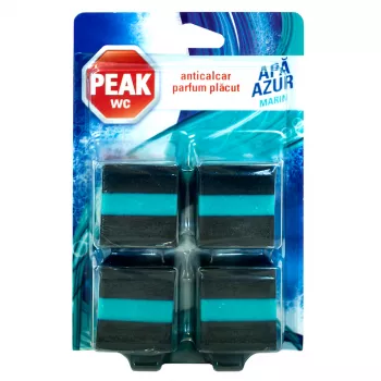 PEAK WC TABLETE 4X50 GR AZUR MARIN