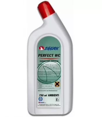 PERFECT WC 750 ML DETERGENT GEL DETARTRANT PARFUMAT SHARK