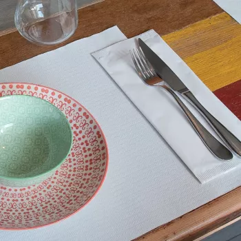 PLACEMAT BIANCO 30X40 CM 500 BUC