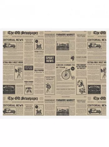 PLACEMAT ZIAR NATUR 30X40 CM 1000 BUC / BAX