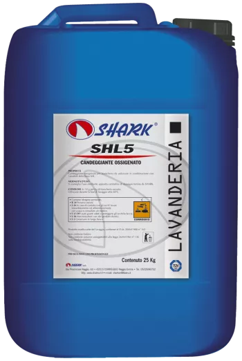 SHL 5 INALBITOR PE BAZA DE OXIGEN, CU EFECT DEZINFECTANT 25 KG SHARK