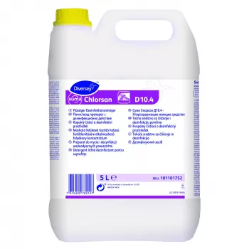 SUMA CHLORSAN D10.4 - DETERGENT DEZINFECTANT CLORINAT PT. SUPRAFETE 5 LT