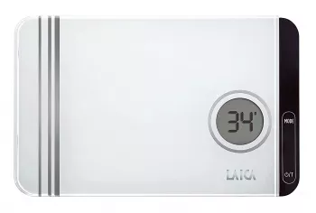 Cantar electronic de bucatarie Laica KS1301, 5 kg, alb