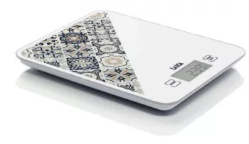 Cantar electronic de bucatarie Laica KS5013, 10 kg, maro, design mediteraneean