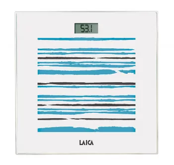 Cantar electronic Laica PS1074, 150 kg, alb