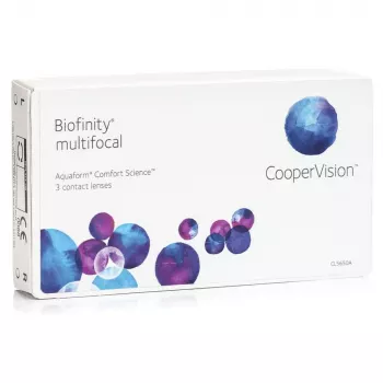 Imagine produs: Biofinity Multifocal 3 lentile/cutie