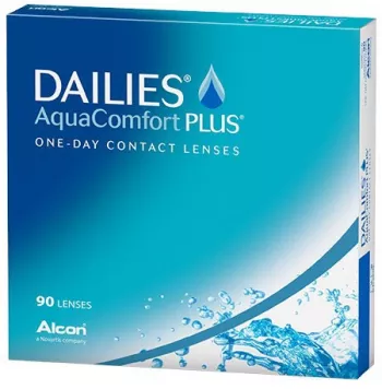 Imagine produs: Dailies AquaComfort Plus 90 lentile/cutie