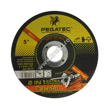 Discuri și freze - 9621212 DISC ABRAZIV DEBITARE METAL 125X1.2X22.2MM  PEGATEC, trutzi.ro
