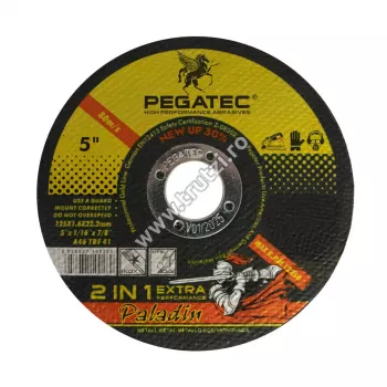 Discuri și freze - 9621216 DISC ABRAZIV DEBITARE METAL 125X1.6X22.2MM PEGATEC, trutzi.ro