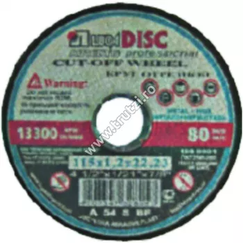 Discuri și freze - 99150 DISC ABRAZIV LUGA PT. TAIAT FI 150X2.0MM, trutzi.ro