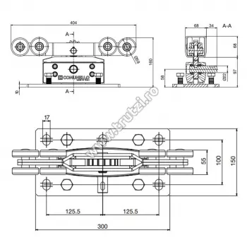 Sisteme porți  - 6107710 KIT INTEGRATOR MINI-VERSION, COMUNELLO, CGS-500.8M, trutzi.ro