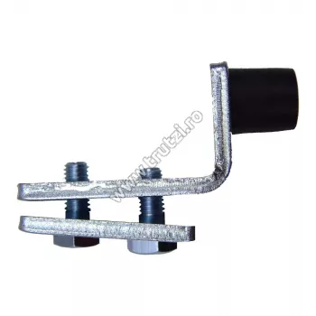 Accesorii usi glisante - 61664 OPRITOR PENTRU USI SUSPENDATE, A-49MM, B-40MM, L-72MM, H-40MM, S-5MM, D-30MM, trutzi.ro