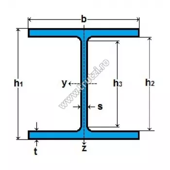 27432220 PROFIL HEB 220MM, L 12100MM, S355J2