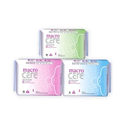 Absorbante Macro Care Set 3 pachete