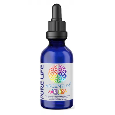 ARGENTUM+® KIDS 15ppm 60 ml cu pipetă