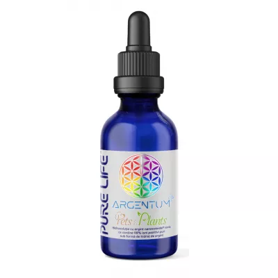 ARGENTUM+ Pets & Plants 10ppm 60 ml cu pipetă