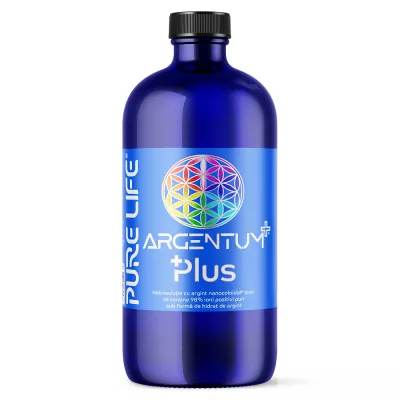 ARGENTUM+ PLUS 20ppm 240 ml cu măsură gradată