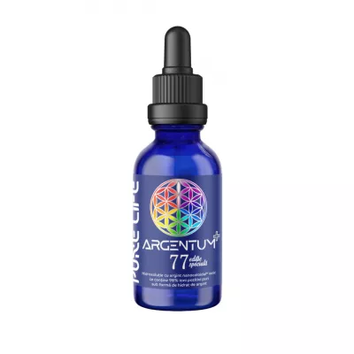 ARGENTUM+®77 ediţie specială 77ppm 30 ml cu pipetă