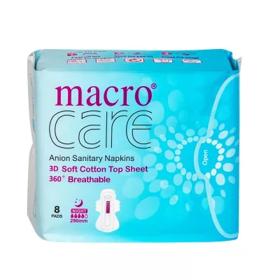 Absorbante Macro Care de Noapte 8 bucăți/pachet