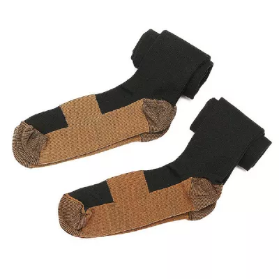 Șosete compresive cupru & turmalină 