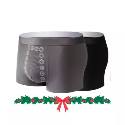 Set 2 Perechi Chiloți Bărbați din Modal cu Turmalină – Confort Zilnic