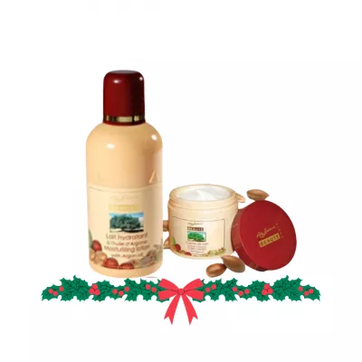 Set Argan – Cremă hidratantă + Lapte de corp cu ulei de argan