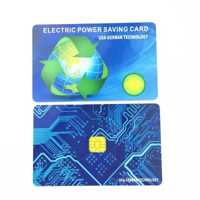 Sticker Electric Power Saving Card