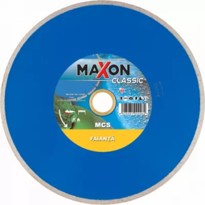 Disc DIAMANTAT pentru gresie / faianta MAXON MCS125C
